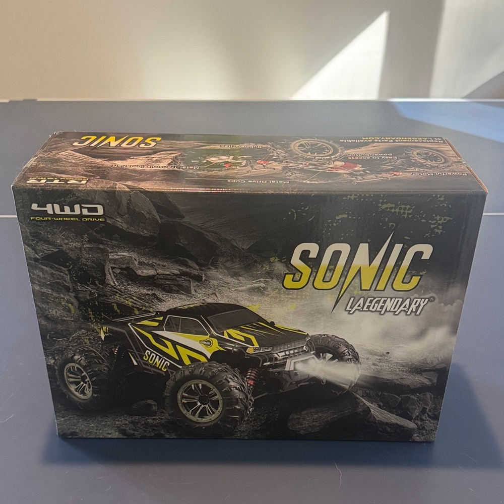 4WD Off-Road RC Car - Black and Yellow